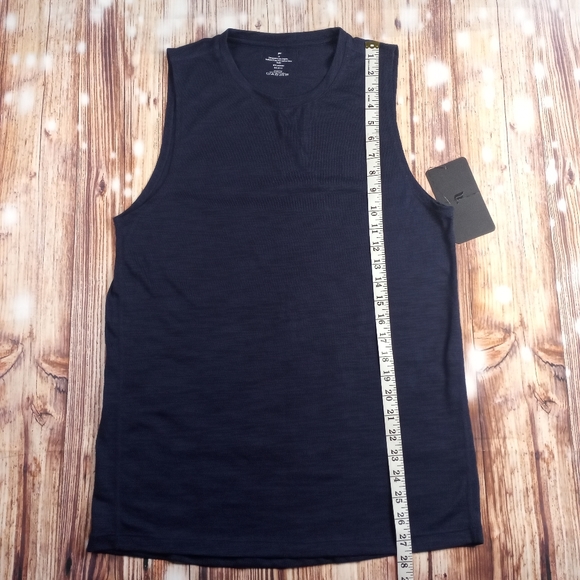 NWT FABLETICS MEN'S SLEEVELESS THE FRONT ROW TANK SIZE MEDIUM - Picture 5 of 11